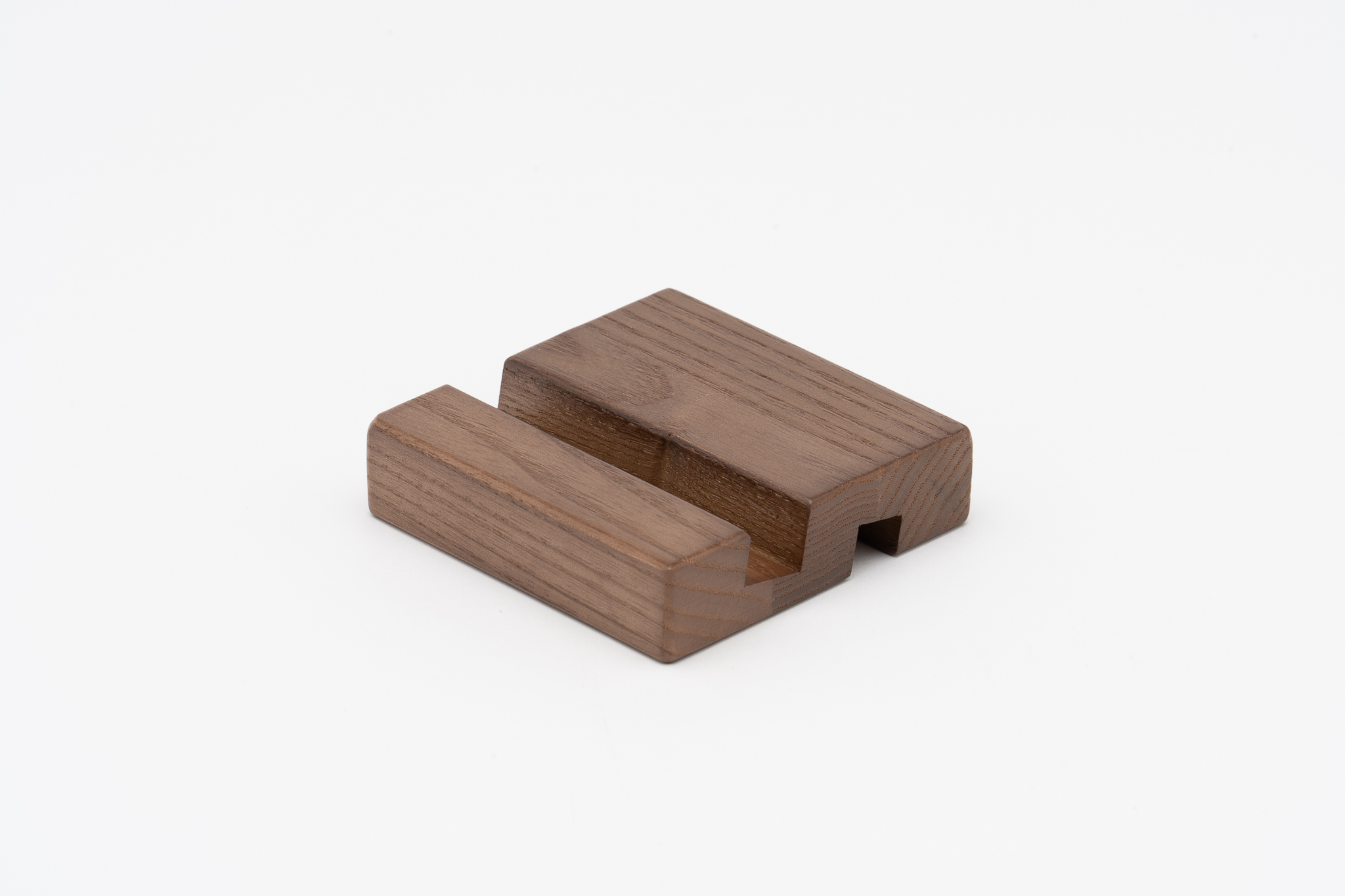 地球にやさしいスマホスタンド【クリア・ブラウン】・箸置きセット クリア・ブラウン　各１個