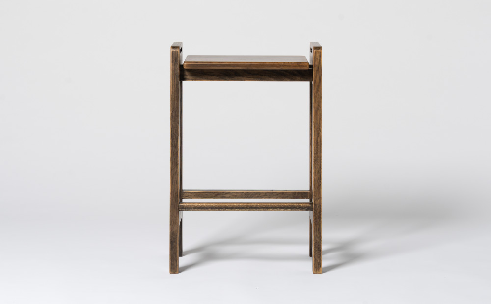 『スツール』シリーズ　H640【グレース色～アンティーク有り】 グレース色～アンティーク有り W430㎜×D300㎜×H640㎜