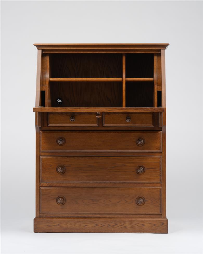 『クレア』シリーズ　ライティングビューロー77A(引出)