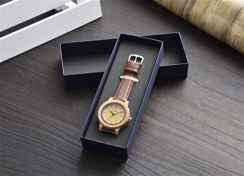 木製腕時計 文字盤ツートンタイプ（ＵＴ－2ＹＨ－Ｎ）ナラ