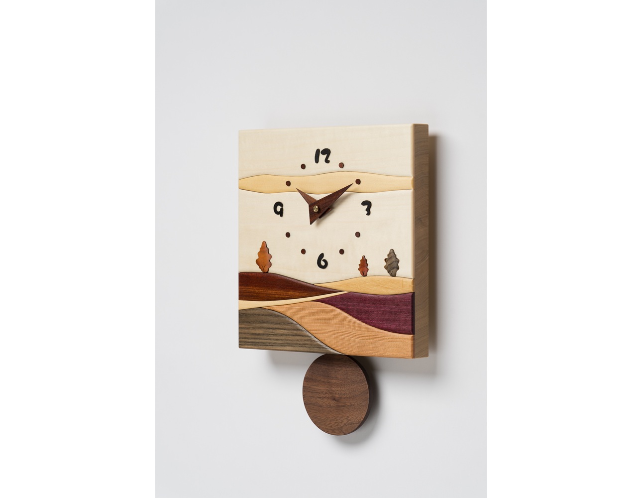 【工房ペッカー】J13 寄木振り子（風景）