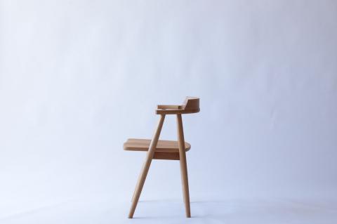 【木と暮らしの工房】木座チェアー　＜樹種：ナラ＞