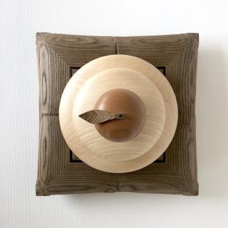 旭川家具 バウ工房「木ション鏡餅」