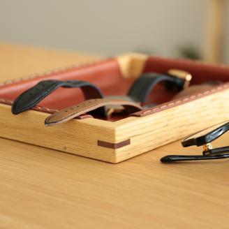 〈luonto〉レザートレイ カラー：ナチュラル