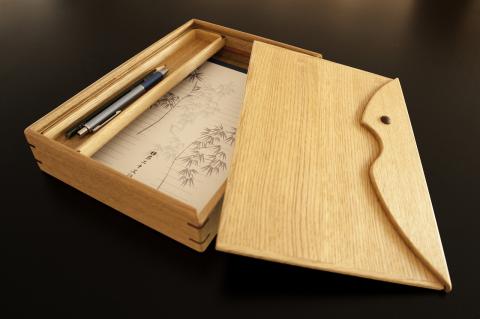 筆入れ付き「文箱」