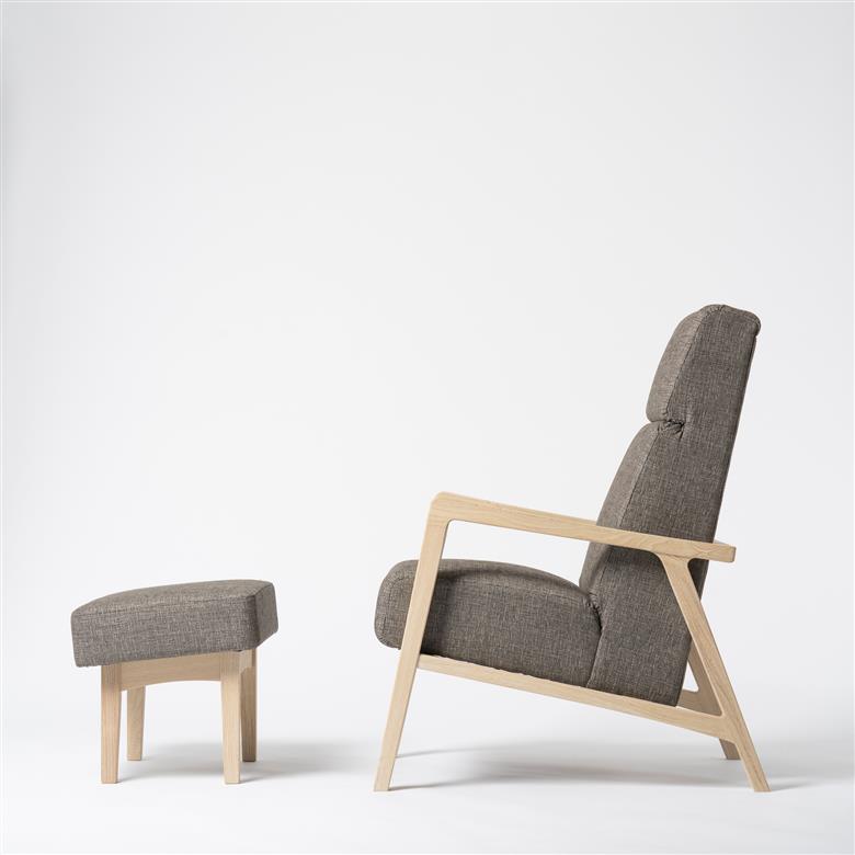 パーソナルリラクシングソファ＆オットマン〈布座カラー：ダークグレー〉 ダークグレー