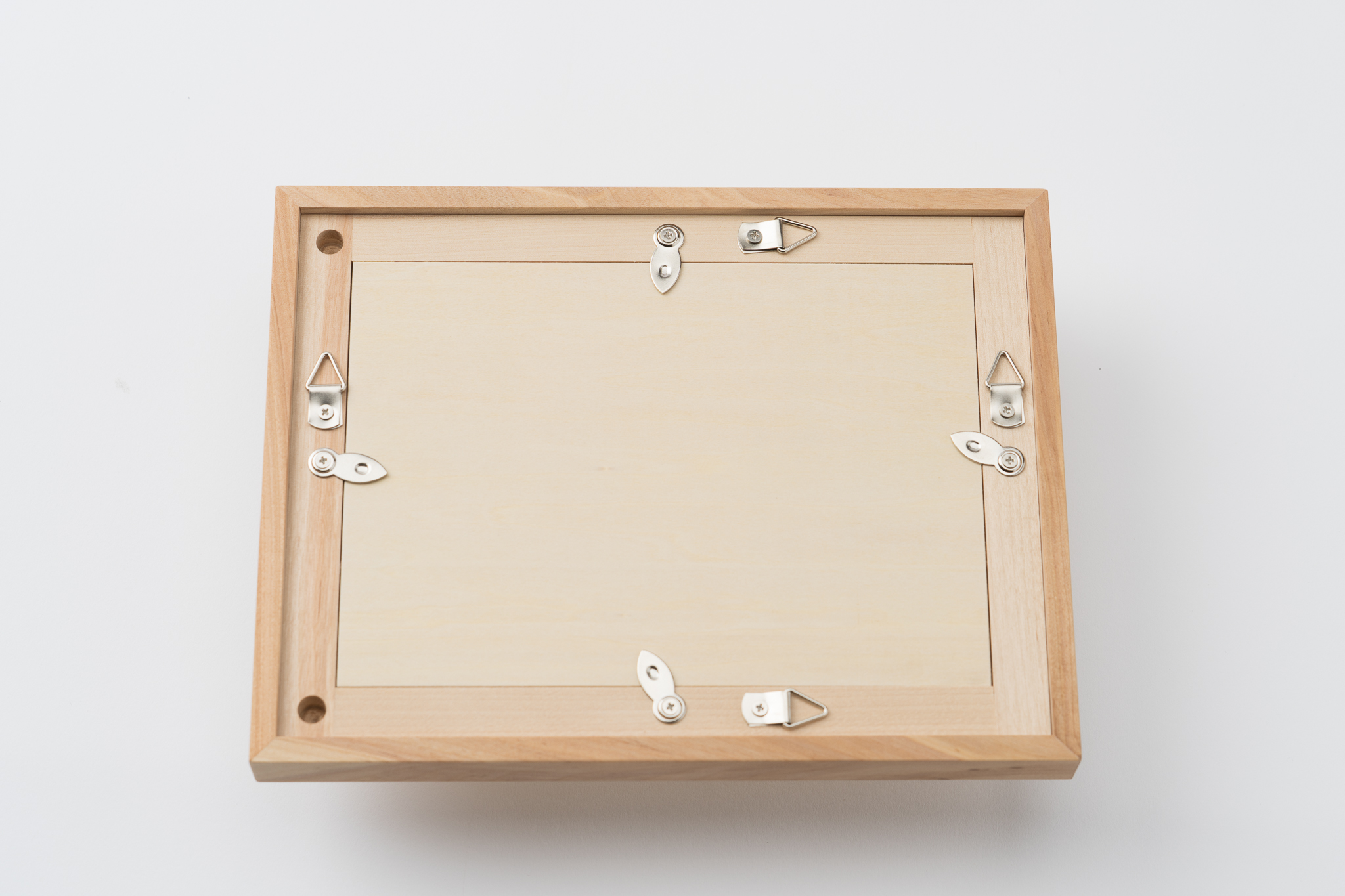 【木と暮らしの工房】シラカバ・フォトフレーム　2L判