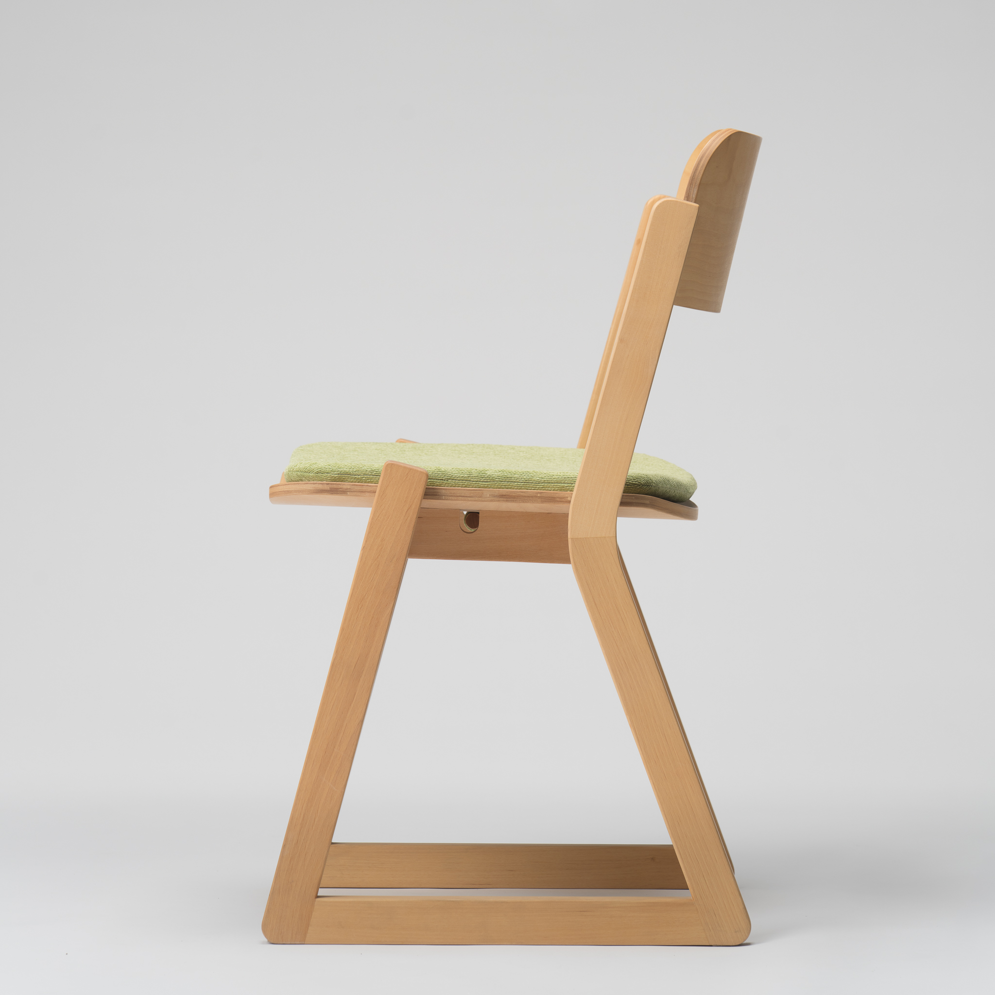 ハンの木の家具 チェアー02 専用クッションカラー：グリーン グリーン