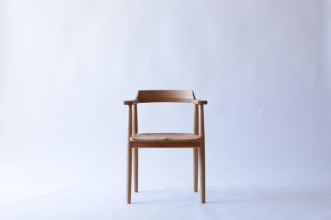 【木と暮らしの工房】木座チェアー　＜樹種：ナラ＞