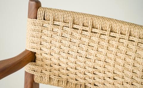 背網Pコードショートアームチェア