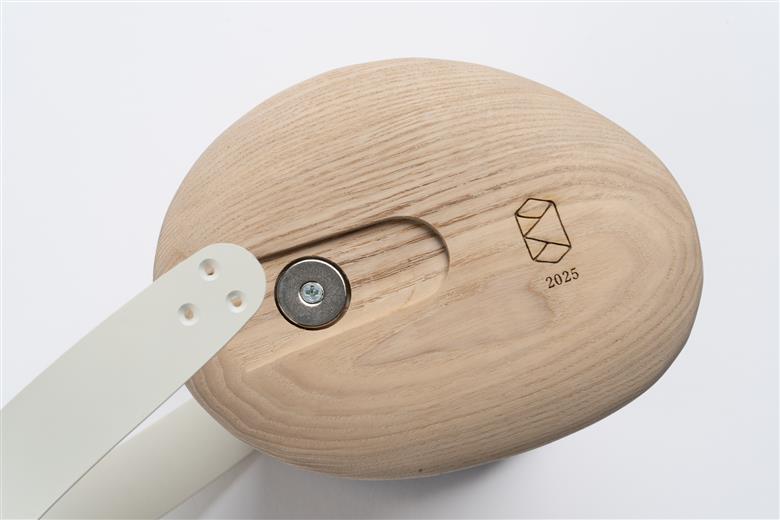 一輪挿し（ノックダウン式）：宙の支柱　カラー：ホワイト ホワイト