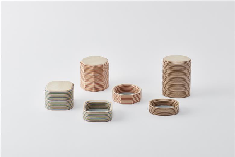 アクセサリートレイセット「tower / round square」