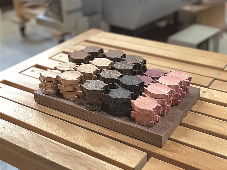 木製腕時計　寄木タイプ（ＵＴ－Ｙ01－Ｎ）ナラ