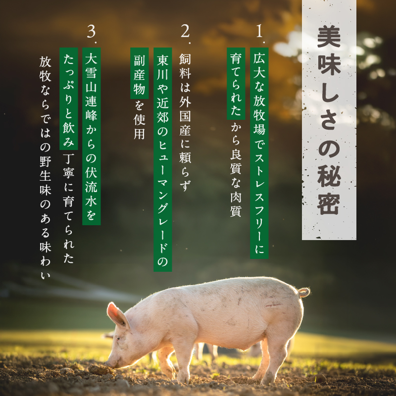 放牧豚”炭豚”しゃぶしゃぶ・すき焼きセット