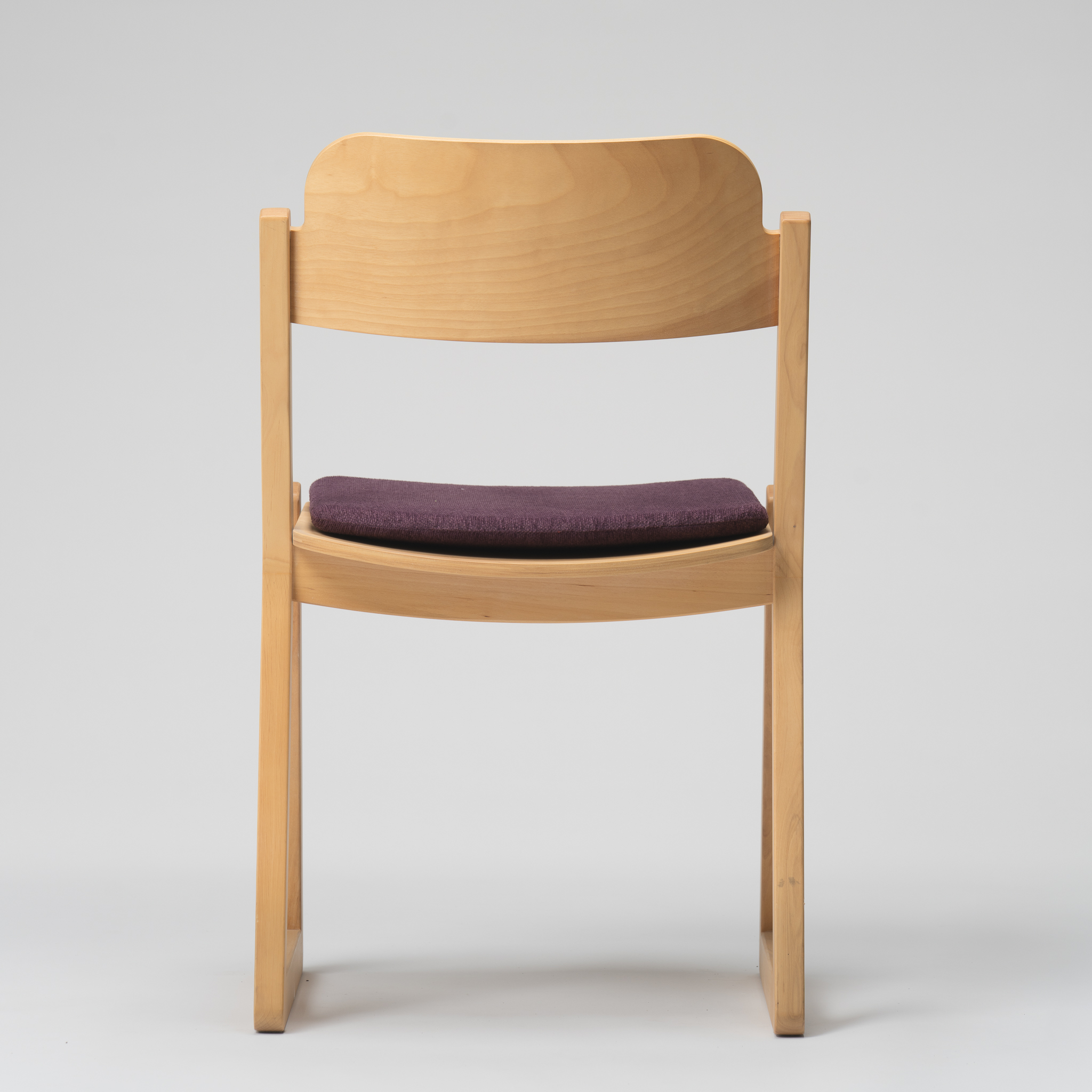 ハンの木の家具 チェアー02 専用クッションカラー：パープル