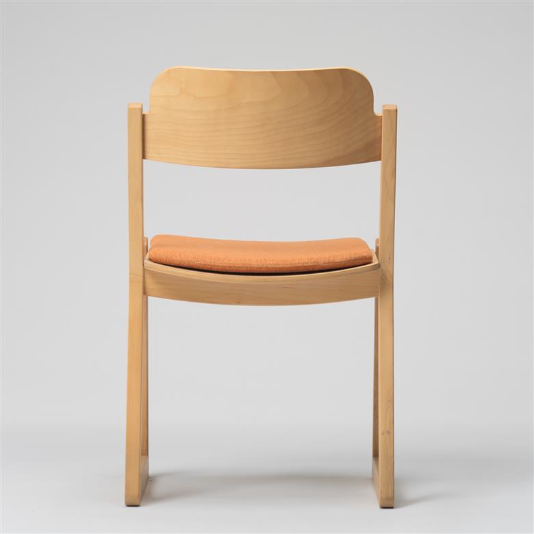 ハンの木の家具 チェアー02 専用クッションカラー：オレンジ オレンジ