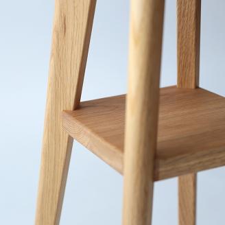 〈luonto〉ハイスツール　座面カラー：ブラウン