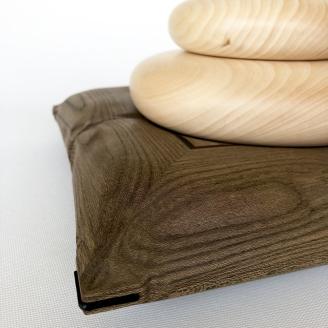 旭川家具 バウ工房「木ション鏡餅」