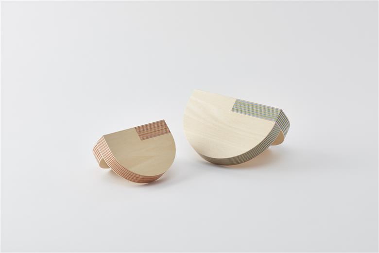 ウォールシェルフ「cap / L」