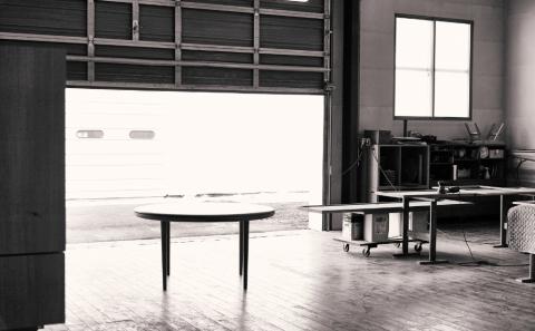 隈研吾氏デザインの椅子「マゲマゲ」