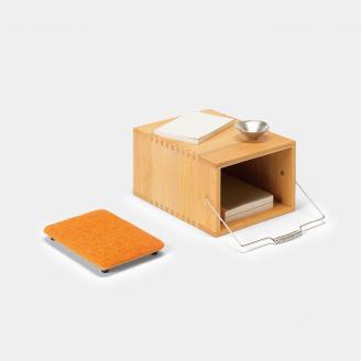 バケツ箱02/蓋タイプ（カラー：パープル）