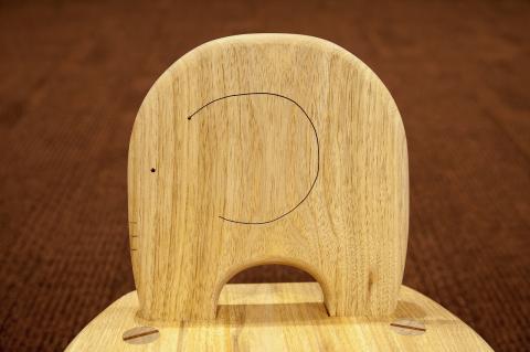 キッズチェア〈ぞうさん〉