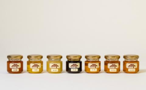 ハチミツ食べ比べ7種セット「花」