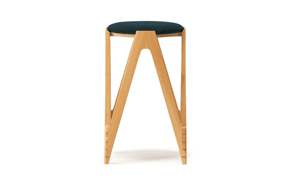 CO･DA･MA High Stool＜オーク＞（NC-044 グリーン） NC-044 グリーン