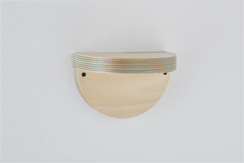 ウォールシェルフ「cap / L」