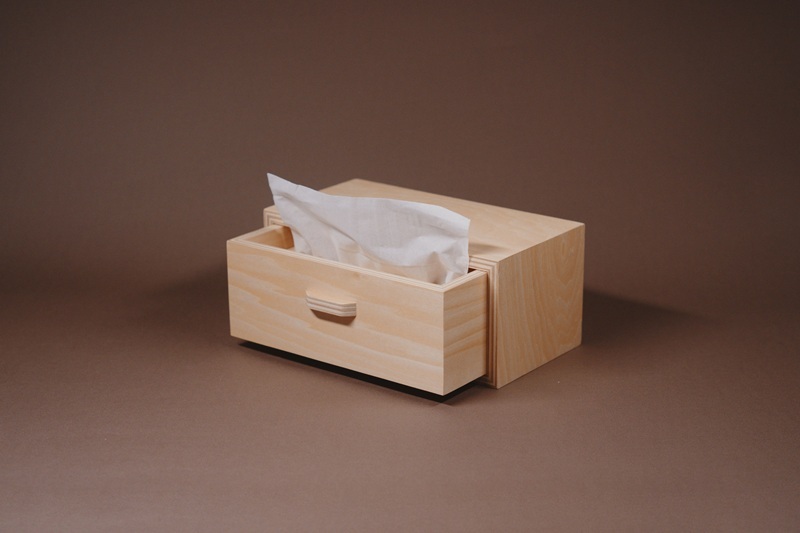 【滝澤ベニヤ】bosjeティッシュケース