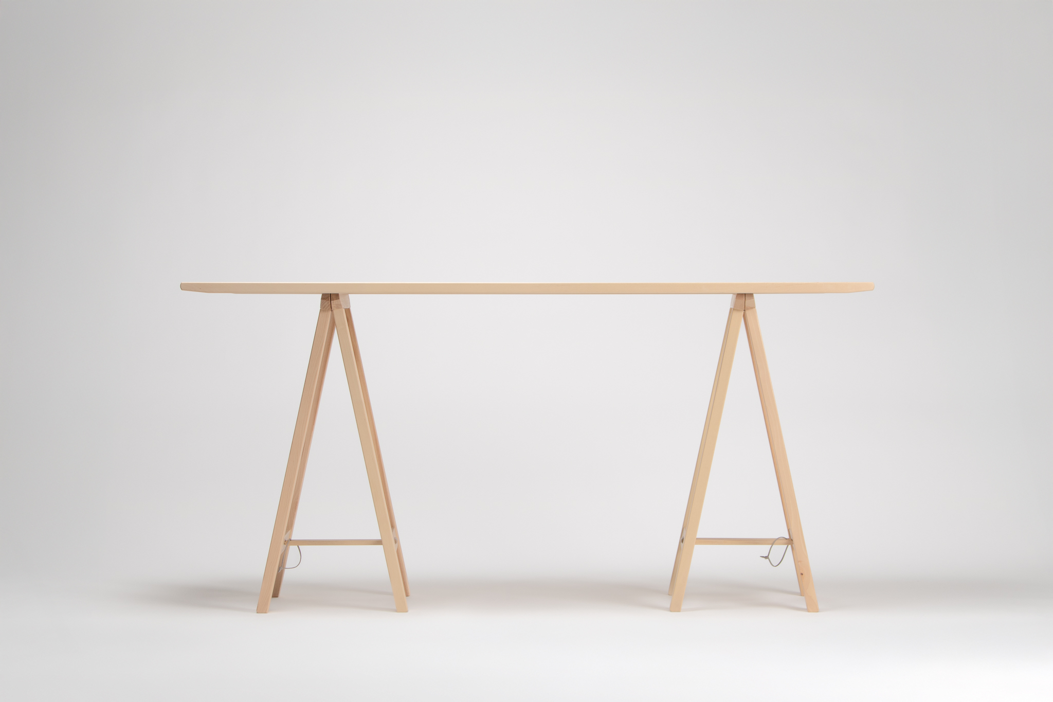 【木と暮らしの工房】シラカバ・ワークテーブル