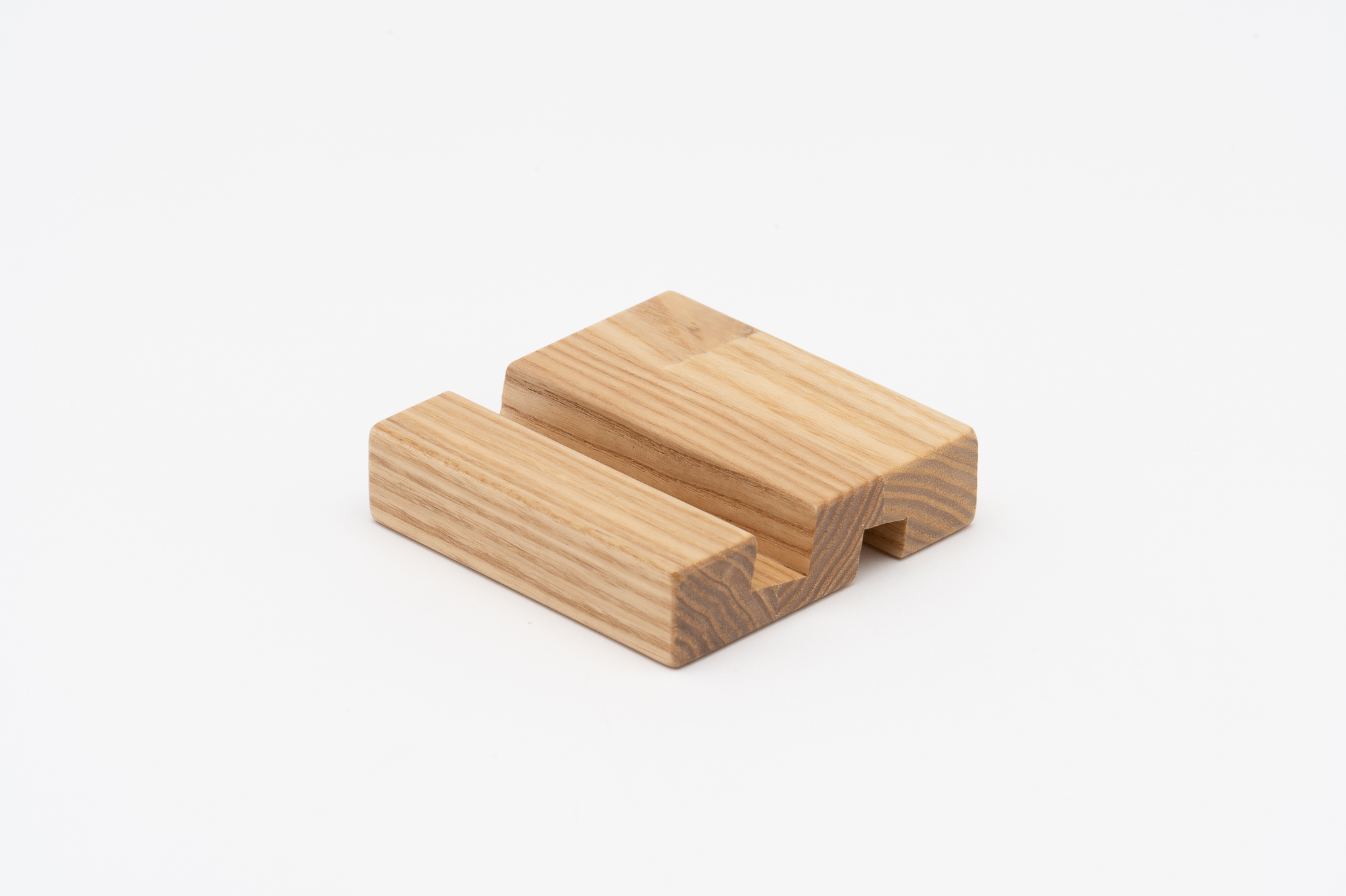 地球にやさしいスマホスタンド【クリア・ブラウン】・箸置きセット クリア・ブラウン　各１個