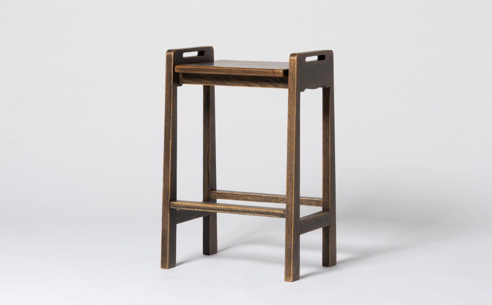 『スツール』シリーズ　H640【アートグレイン色】 アートグレイン色 W430㎜×D300㎜×H640㎜