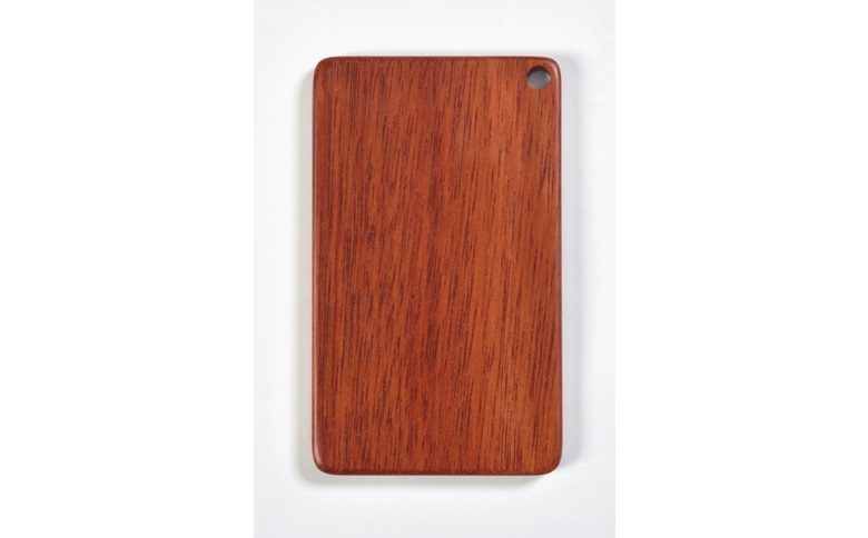 木製ICカードケース(窓なし)＜樹種：サッチーネ 赤＞ サッチーネ 赤