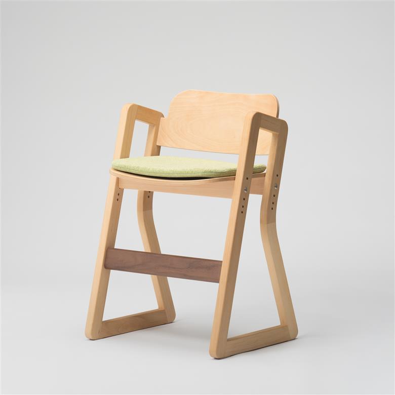 ハンの木の家具 チェアー01 専用クッションカラー：グリーン