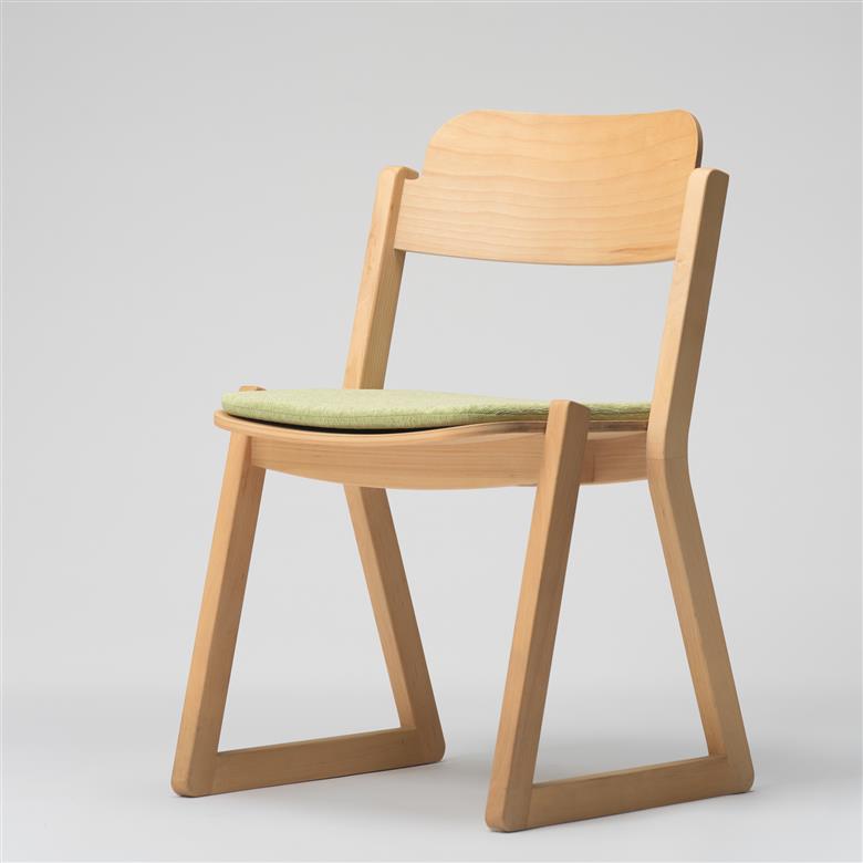 ハンの木の家具 チェアー02 専用クッションカラー：グリーン グリーン