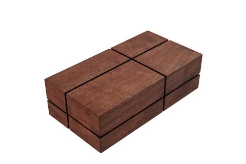 Leaf Style「ティッシュケース ウォールナット材」