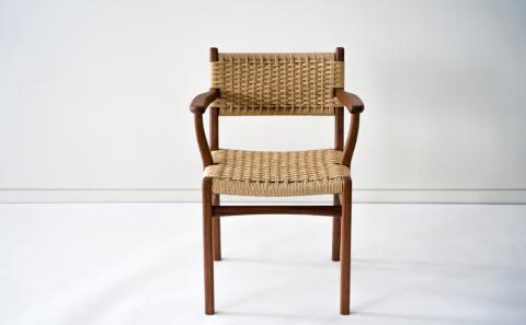 背網Pコードショートアームチェア