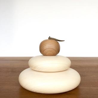 旭川家具 バウ工房「鏡餅」【22008001】