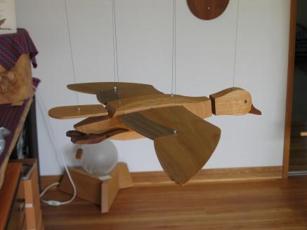 「鳥たちの空」コガモモビール〈つがい〉