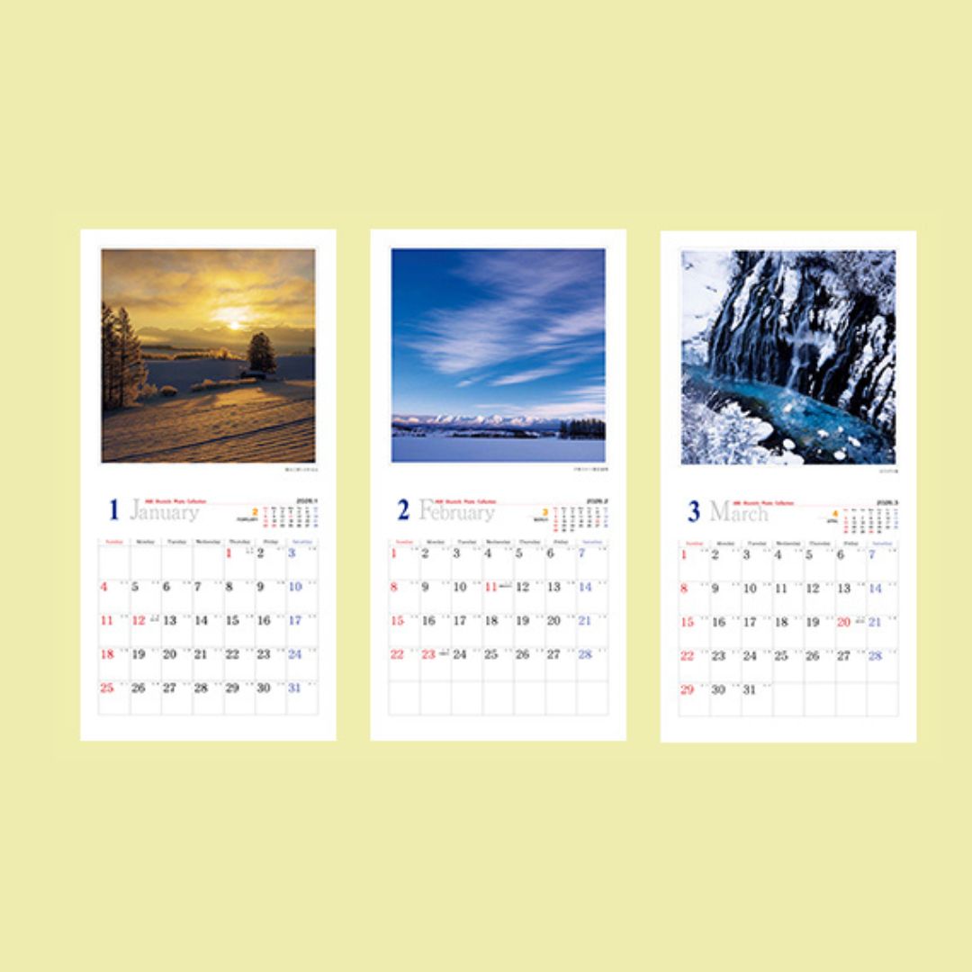 写真家　阿部俊一　2026年壁掛けカレンダー[009-35]