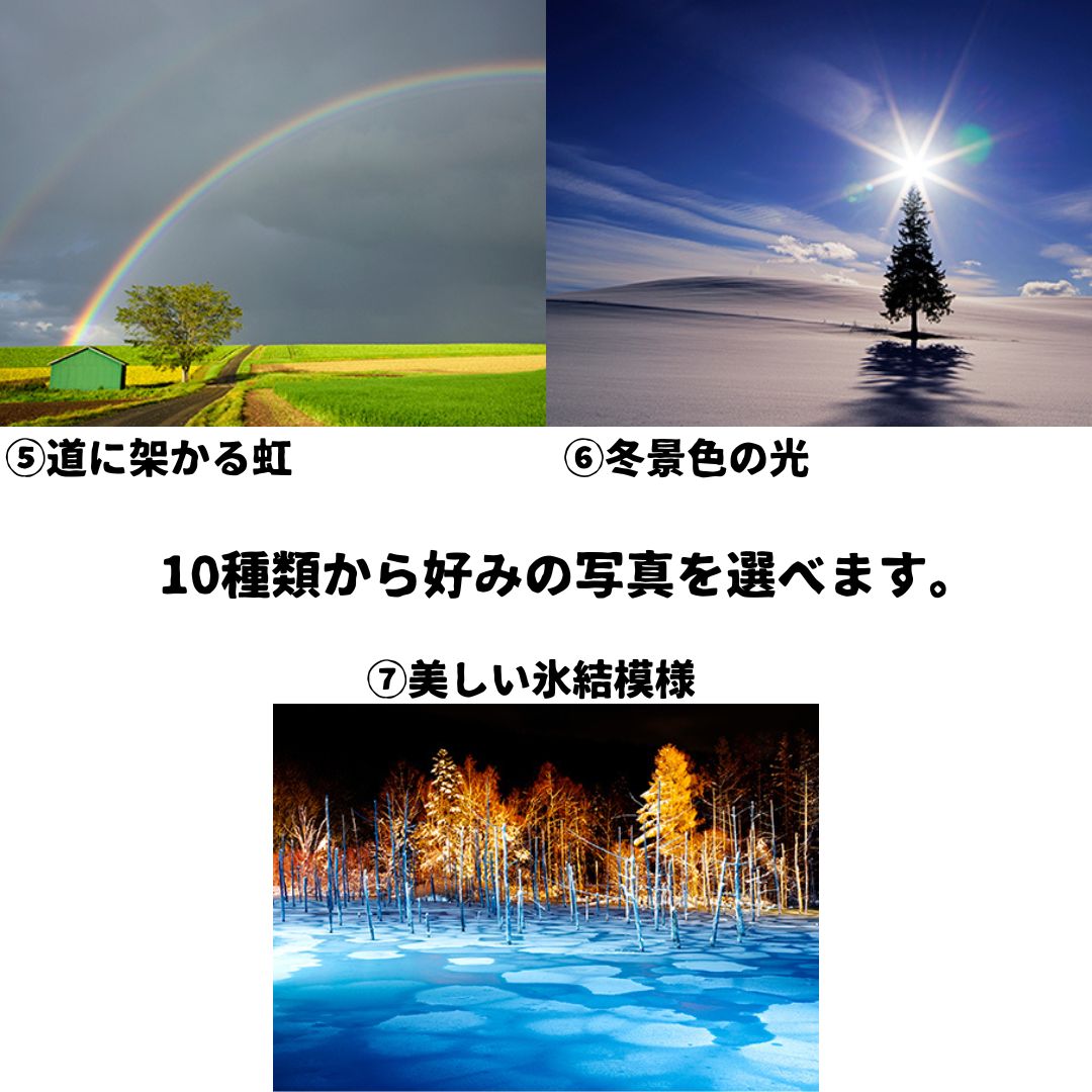 写真家　阿部俊一　額付き写真[036-20]