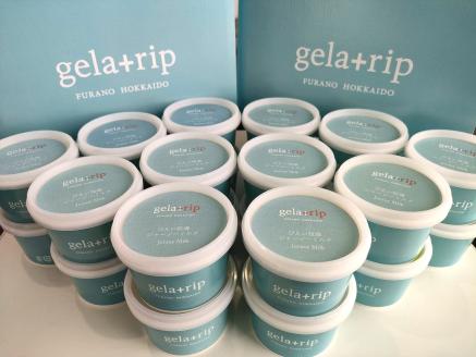 びえい牧場　ジャージーミルクジェラート ２４個BOX[034-06]