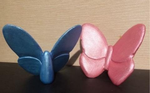 皆空窯　夢叶蝶オーナメント[019-23]