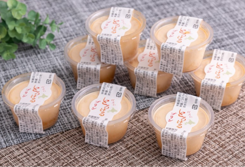 美瑛なごみの森　美瑛とろけるプリン８本セット[012-111]