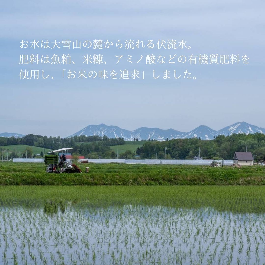 <令和7年産>Greens Farm Yamazaki　朝日の豊栄米(ゆめぴりか)2kg  [010-213]