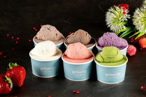 びえい牧場の牛乳を使用！gelatrip's selection　ジェラート １２個BOX[019-18]