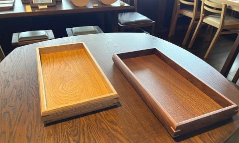 ｓｌｏｐｅ　トレー（ウォールナット）[022-32]