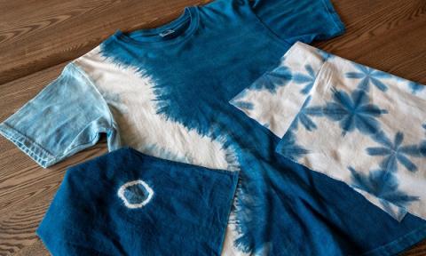 藍染結の杜　藍染シャツ[024-35]