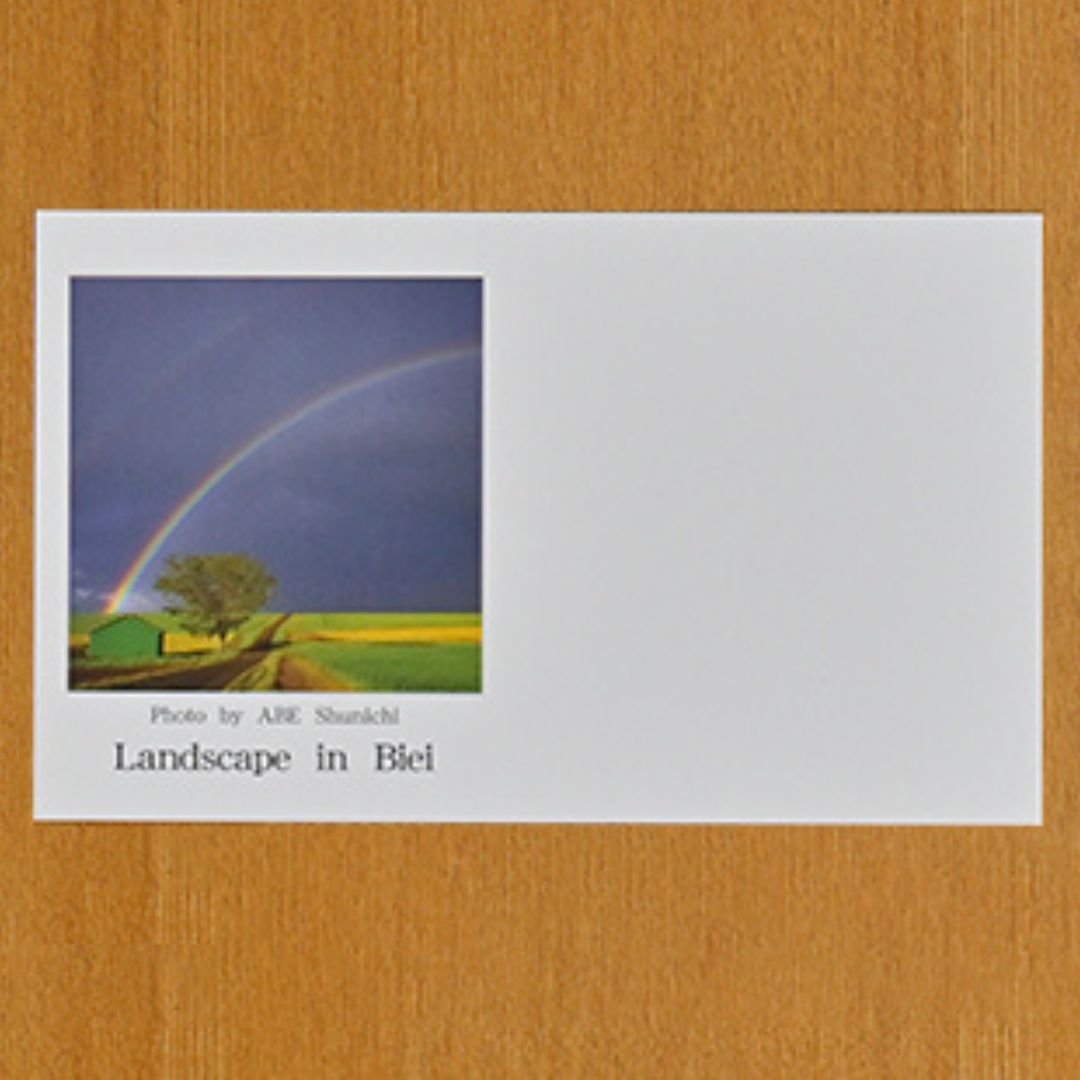 写真家　阿部俊一　名刺台紙・メッセージカード１００枚(B)[005-06]